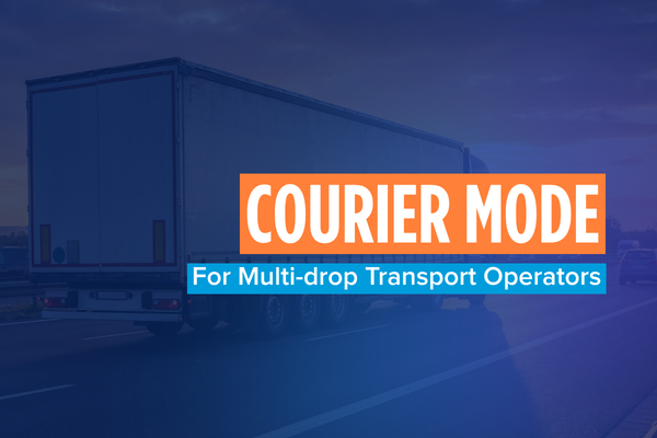 Courier Mode For Multi-drop Transport Operators